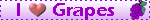 I love grapes