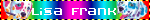A Lisa Frank graphic.